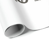 Womens Xmas Tree Lighting Santa Riding Highland Co Geschenkpapier (Rolleneckpunkt)