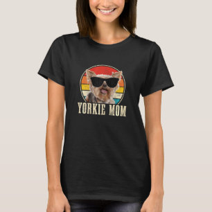 Womens Yorkie Mama Niedlich Dog Vintag Yorkshire T T-Shirt