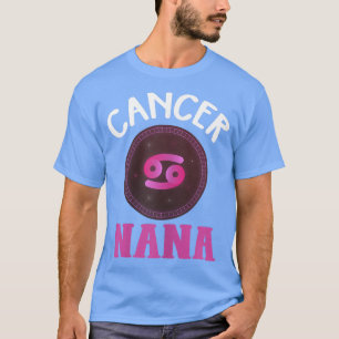 Womens Zodiac Sign Cancer Nana Shirt Horoskop Ast