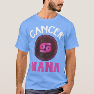 Womens Zodiac Sign Cancer Nana Shirt Horoskop Ast