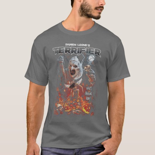 Womenserrifier Arthe Clown Halloween Poster Horror T-Shirt (Vorderseite)