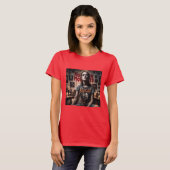 Womons grundlegender T - Shirt (Vorne ganz)