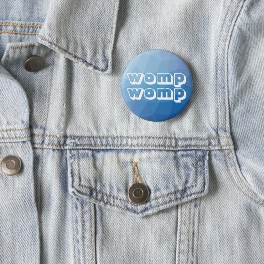 Womp Geometric Blue Button (Beispiel)