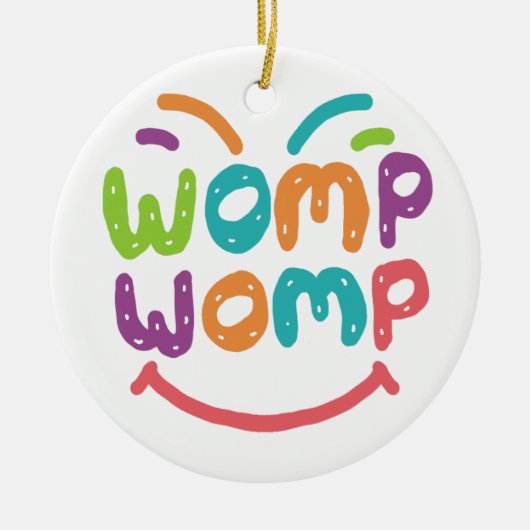 Womp Keramik Ornament (Vorne)