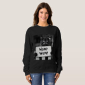 Womp Womp Katze Lustiges Meme Trendige Gen Z Sweatshirt (Vorne ganz)