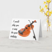 WON PLAY A SONG ]**40th BIRTHDAY CARD** HUMOR Karte (Gelbe Blume)