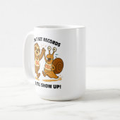 Won’t Set Records – Sloth and Snail Running Team Kaffeetasse (Vorderseite Links)