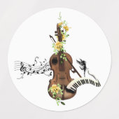 Wondeful Violine Etiketten (Design 1)