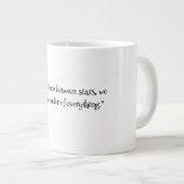 Wonder Between the Stars Cup Jumbo-Tasse (Vorderseite Rechts)