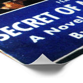 WONDER Coole Vintage Pulp Magazine Cover Poster (Ecke)