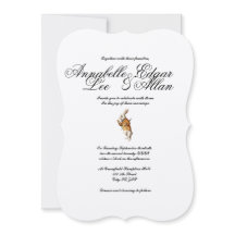 Wonder- Elegante Alice im Wunderland Einladung