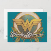 Wonder-Foliage-Logo Postkarte (Vorne/Hinten)