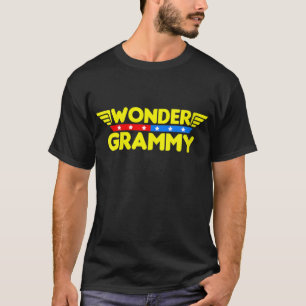 Wonder Grammy Mutter Tag Geschenk Mama Oma T-Shirt