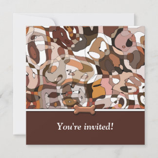 Wonder Hund Geburtstagsfeier Einladung