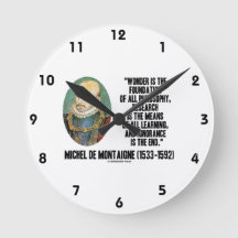 Wonder ist die Stiftung der Philosophie Montaigne