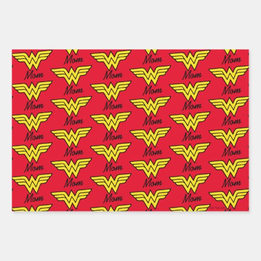 Wonder Mama Classic Geschenkpapier Set (Vorderseite 2)