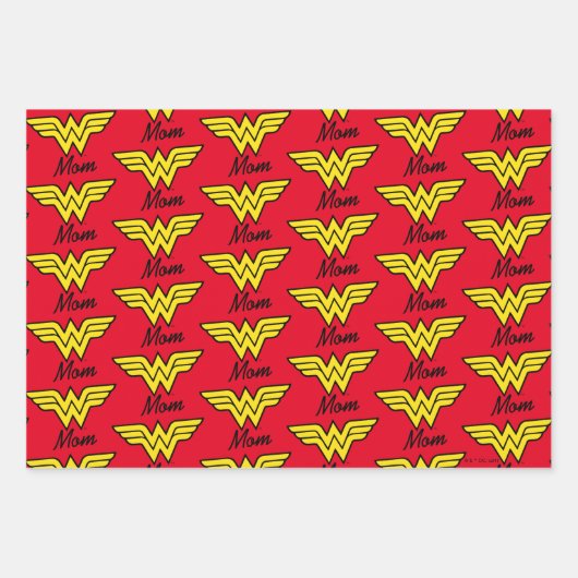 Wonder Mama Classic Geschenkpapier Set (Vorderseite)