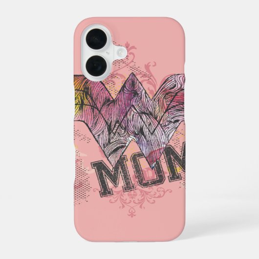 Wonder Mama Mixed Media iPhone 16 Hülle (Rückseite)