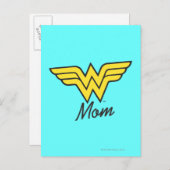 Wonder Mama Mixed Media Postkarte (Vorne/Hinten)