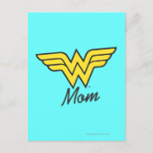 Wonder Mama Mixed Media Postkarte (Vorderseite)
