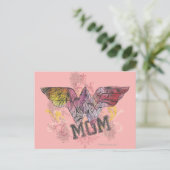 Wonder Mama Mixed Media Postkarte (Stehend Vorderseite)