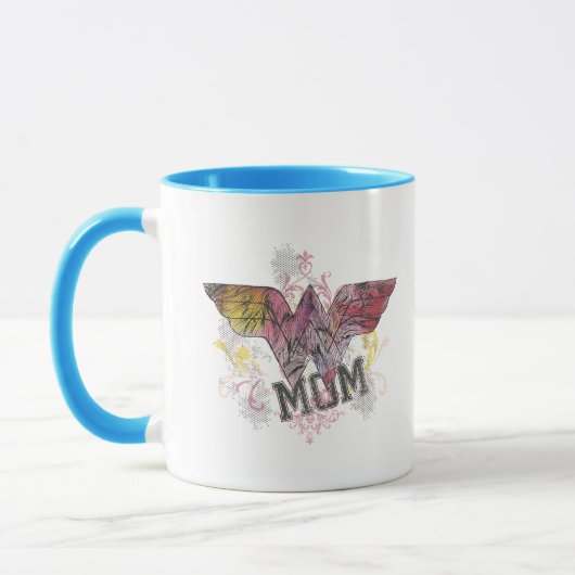 Wonder Mama Mixed Media Tasse (Links)