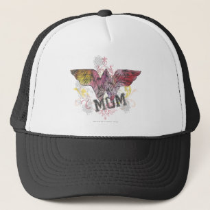 Wonder Mama Mixed Media Truckerkappe