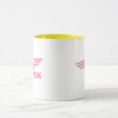 Wonder Mom Pink Tasse (Zentrum)