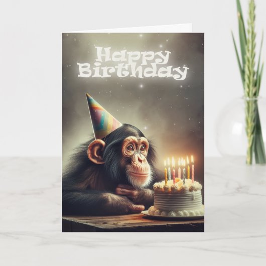 Wonder Monkey Karte (Vorderseite)