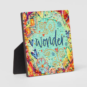 Wonder Mosaic Trendy Hübsch Inspirivity Easel Fotoplatte
