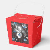 Wonder Rose Red Ants & Blue Butterfets Geschenkschachtel (Vorderseite)