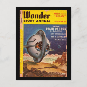 Wonder Story Annual v01 n03 (1952.Best Books)_Pulp Postkarte