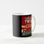 Wonder Twin Power aktiviert Twins Sibling Childre Kaffeetasse (VorderseiteRechts)