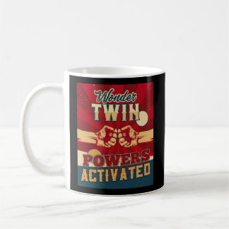 Wonder Twin Power aktiviert Twins Sibling Childre Kaffeetasse