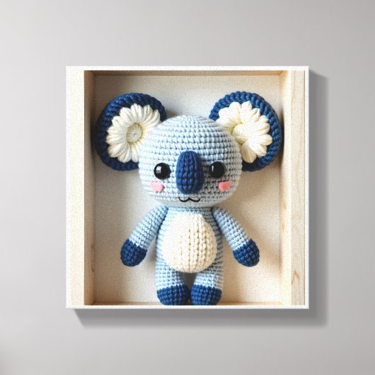 Wonder Wall Art Cozy Koala Friend Leinwanddruck (Vorderseite)