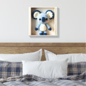 Wonder Wall Art Cozy Koala Friend Leinwanddruck (Insitu (Schlafzimmer))
