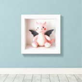 Wonder Wall Art Dragon Delight Leinwanddruck (Insitu (Holzboden))