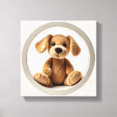 Wonder Wall Art Puppy Liebe Leinwanddruck (Vorderseite)