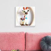 Wonder Wall Art Whimsical Giraffe Leinwanddruck (Insitu (Wohnzimmer))