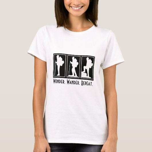Wonder Wander Repeat T - Shirt (Vorderseite)