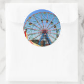 Wonder Wheel - Coney Island, NYC Aufkleber (Tasche)