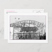 Wonder Wheel Thrills (Coney Island, NY) Postkarte (Vorne/Hinten)