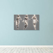 Wonder Woman Alternate Turnaround Leinwanddruck (Insitu (Holzboden))