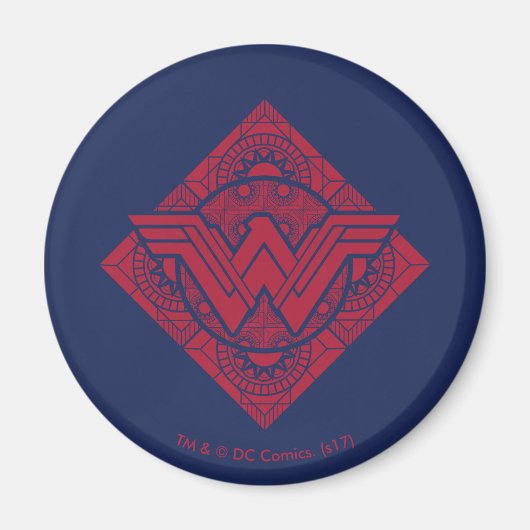 Wonder Woman Amazonian Symbol Magnet (Vorne)