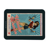 Wonder Woman Amazonians Unite Vintage Poster Magnet (Horizontal)