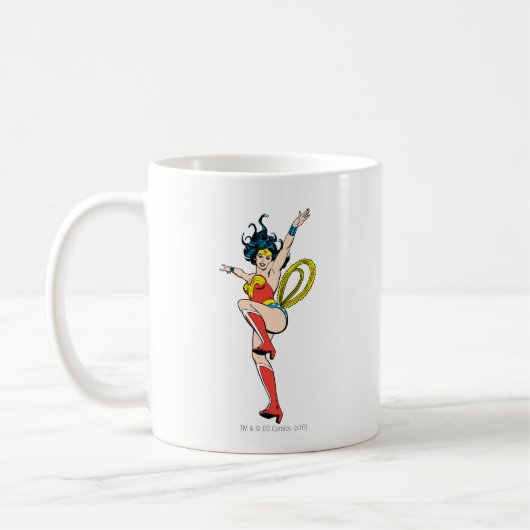 Wonder Woman Arms aufgezogen Kaffeetasse (Links)