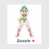 Wonder Woman Arms Crossed Aufkleber (Blatt)