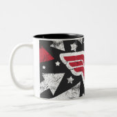 Wonder Woman Arrows Zweifarbige Tasse (Links)