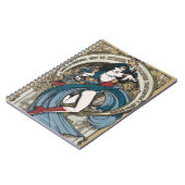 Wonder Woman Art Nouveau Panel Notizblock (Linke Seite)
