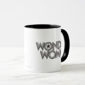 Wonder Woman B&W Logo 3 Tasse (VorderseiteRechts)